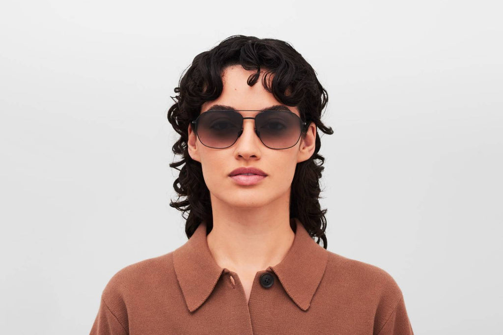MYKITA - Laven Sunglasses Black with Grey Gradient Lenses