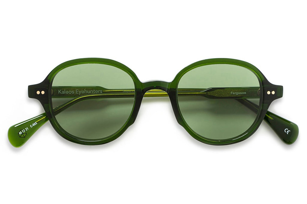 Kaleos Eyehunters - Ferguson Sunglasses Transparent Green