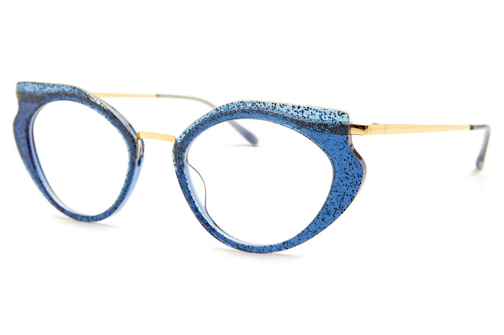 Kaleos Eyehunters - Lennox Eyeglasses Glitter Blue