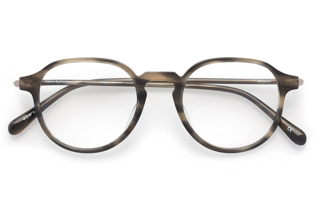 Kaleos Eyehunters - Jackson Eyeglasses Grey Tortoise