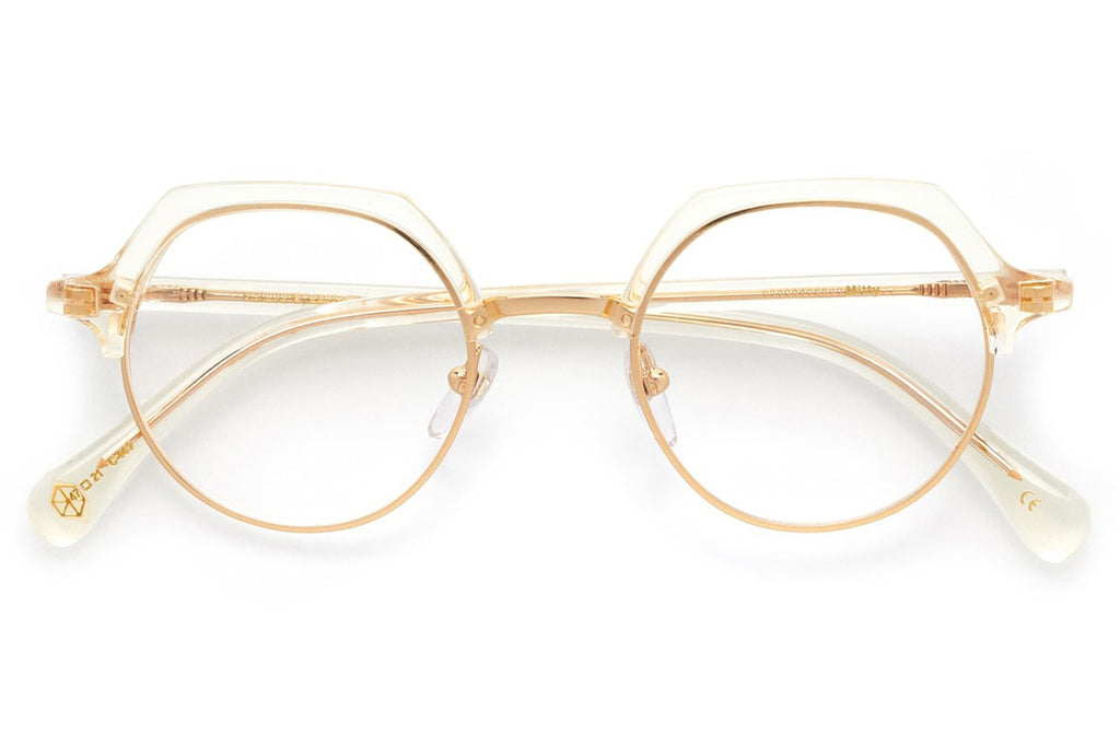 Kaleos Eyehunters - Mitty Eyeglasses Gold/Transparent Champagne