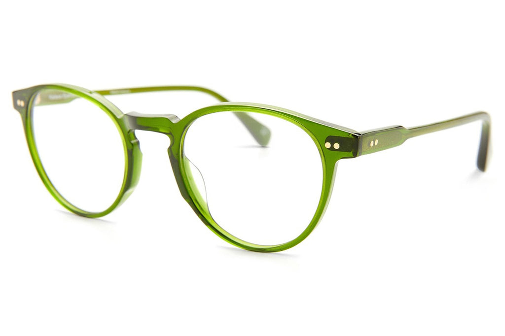 Kaleos Eyehunters - Redding Eyeglasses Translucent Dark Green