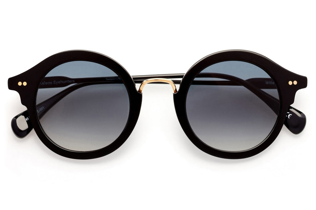 Kaleos Eyehunters - Miller Sunglasses Monochrome Black