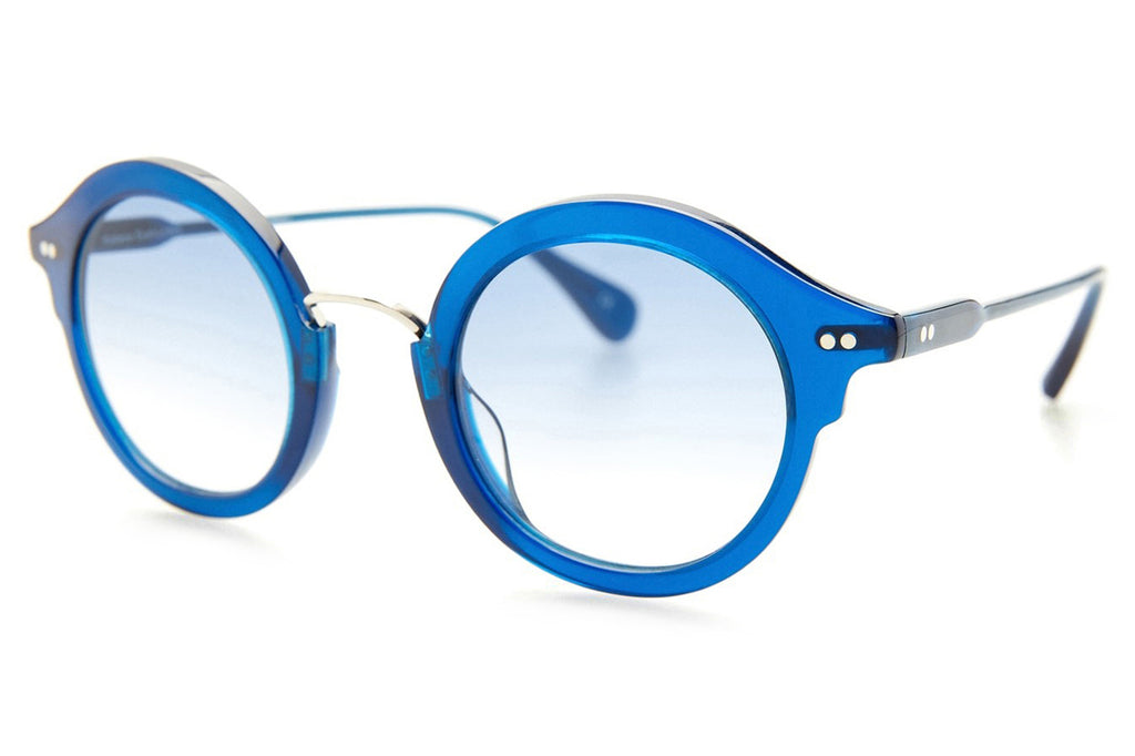 Kaleos Eyehunters - Miller Sunglasses Monochrome Translucent Blue