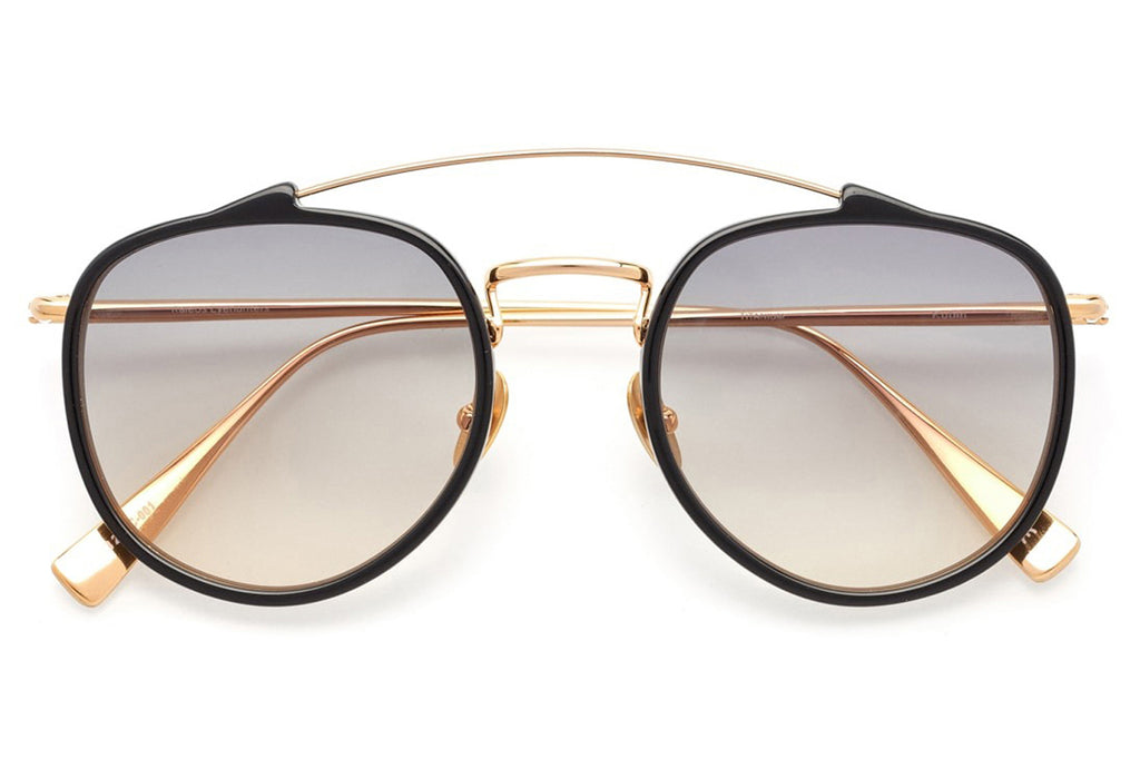Kaleos Eyehunters - Rubin Sunglasses Opaque Black/Gold