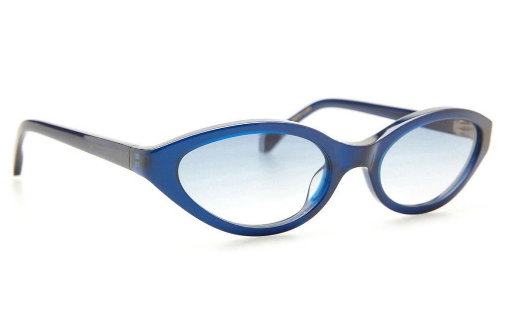 Kaleos Eyehunters - Shearon Sunglasses Transparent Blue