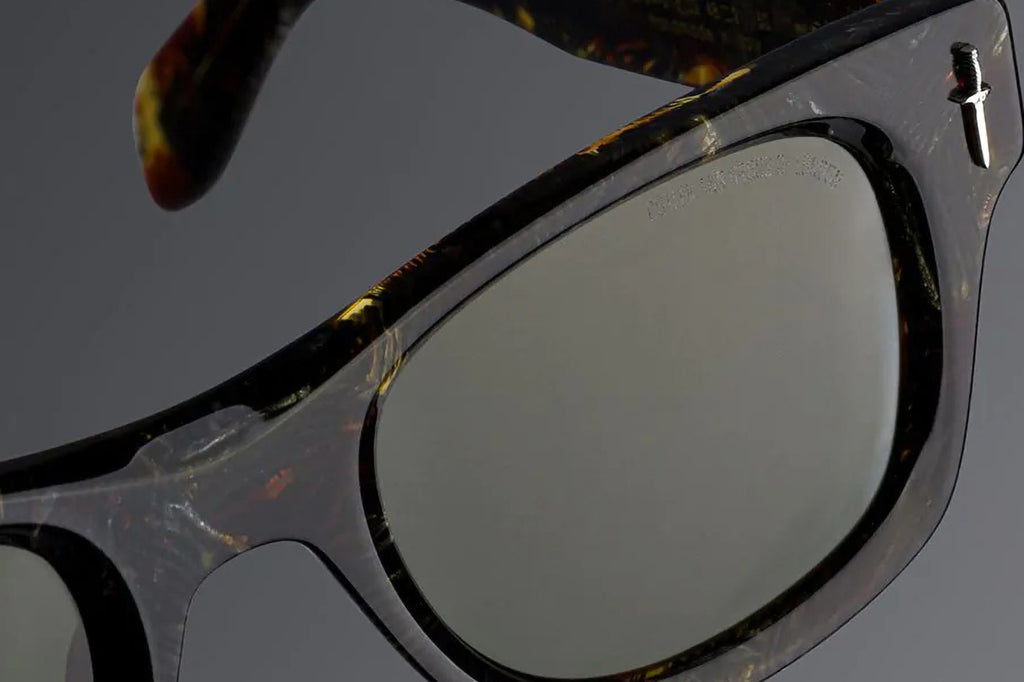 Cutler and Gross - The Great Frog Phantom Sunglasses Brush Stroke Havana