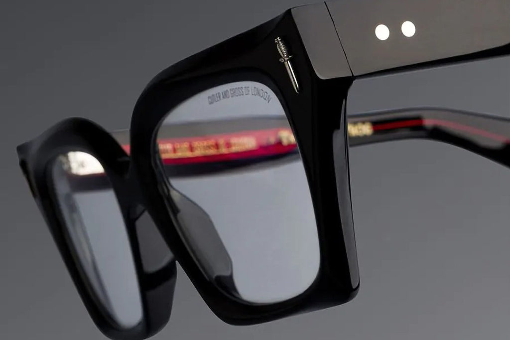 Cutler & Gross - The Great Frog Prometheus Eyeglasses Black on Red