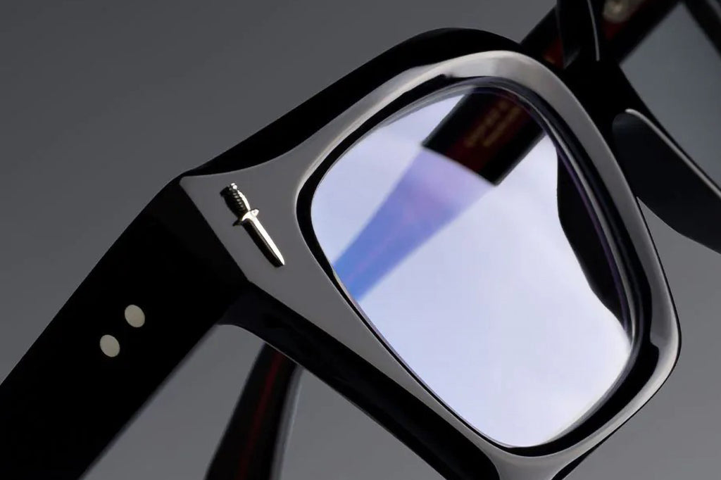 Cutler & Gross - The Great Frog Prometheus Eyeglasses Black on Red