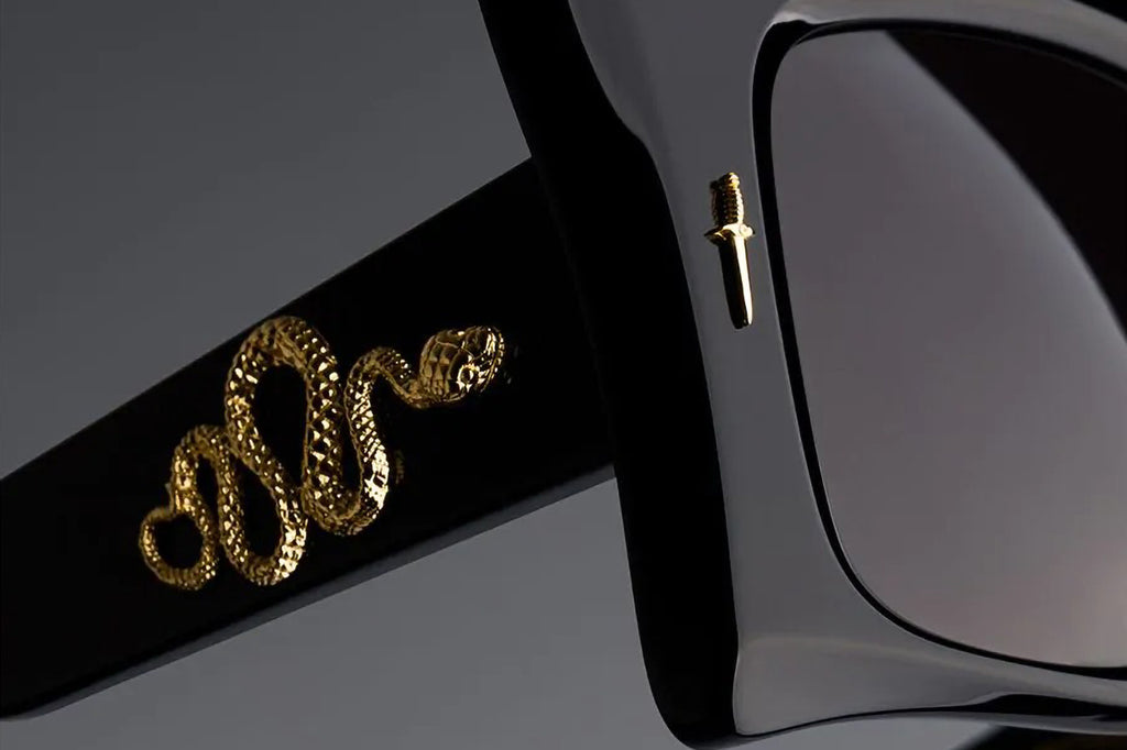 Cutler & Gross - The Great Frog Medusa Sunglasses Black