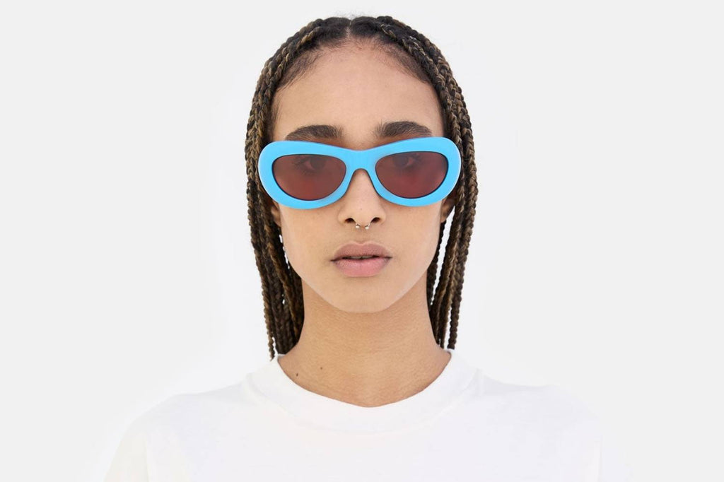 Marni® - Field of Rushes Sunglasses Blue