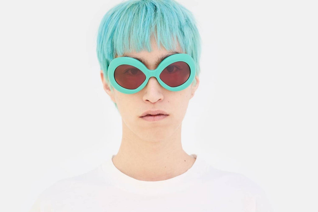 Marni® - Lake of Fire Sunglasses Teal