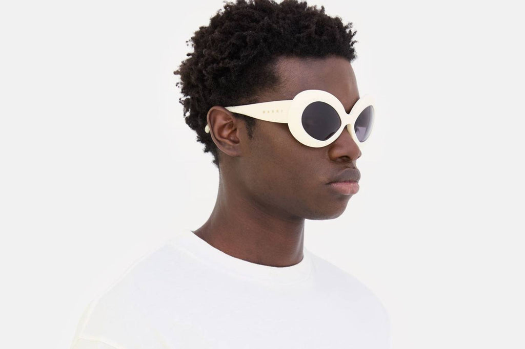 Marni® - Lake of Fire Sunglasses Off-White
