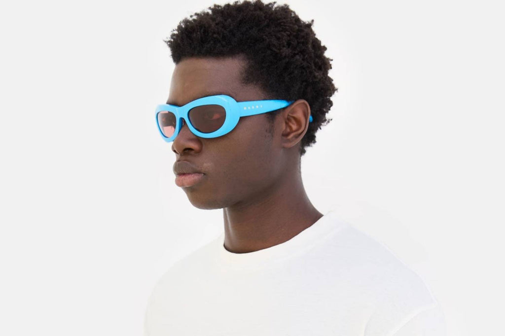 Marni® - Field of Rushes Sunglasses Blue