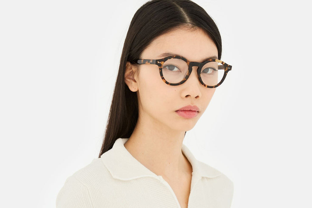 Retro Super Future® - Numero 129 Eyeglasses Burnt Havana