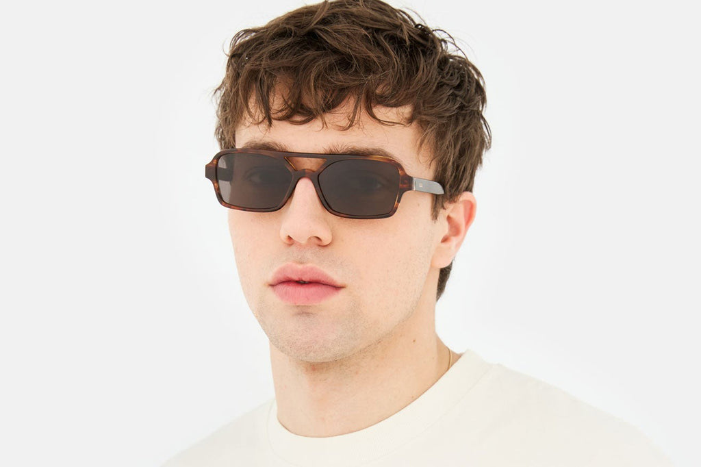Retro Super Future® - Vico Sunglasses Havana Striata