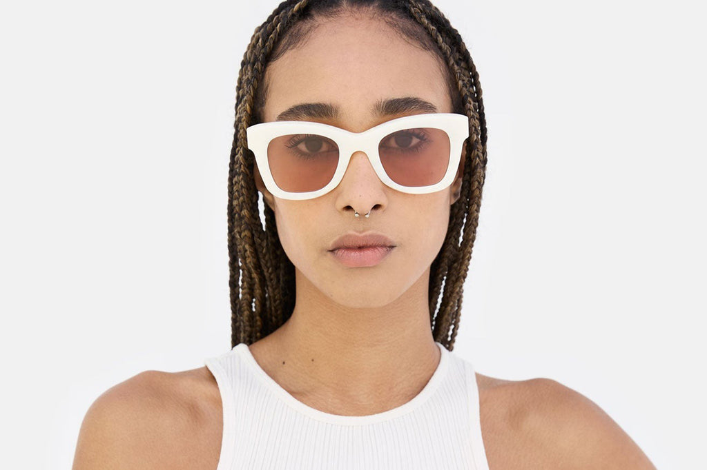 Retro Super Future® - Altura Sunglasses Roccia White
