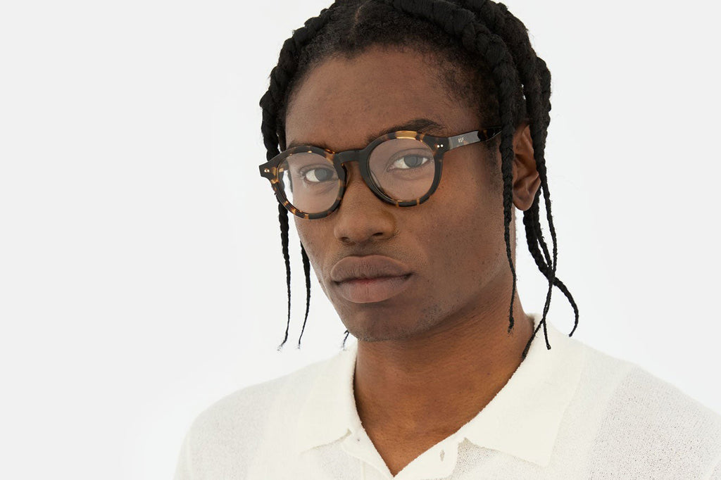 Retro Super Future® - Numero 129 Eyeglasses Burnt Havana