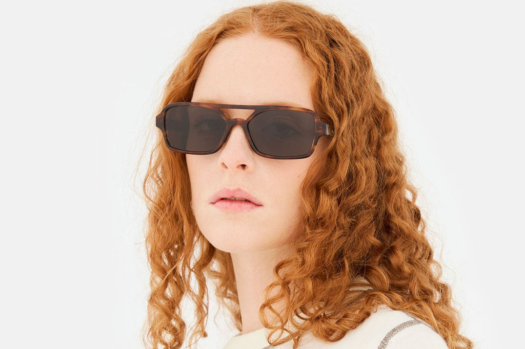 Retro Super Future® - Vico Sunglasses Havana Striata