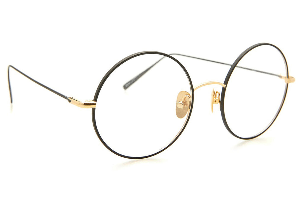 Kaleos Eyehunters - Rainer Eyeglasses Black/Rose Gold