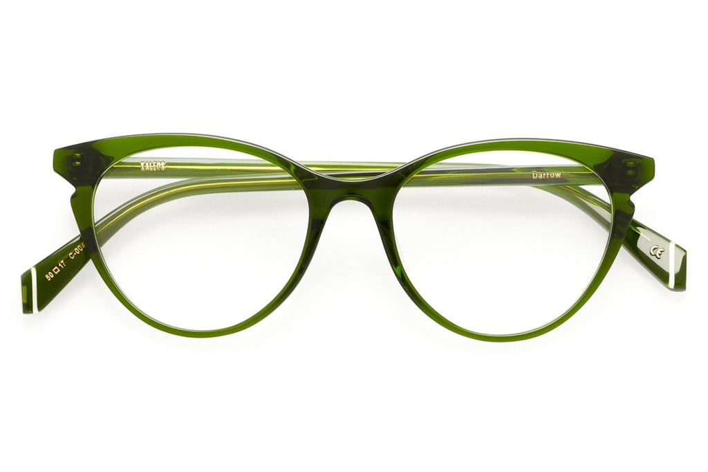 Kaleos Eyehunters - Darrow Eyeglasses Transparent Yellow Green