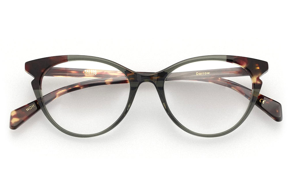 Kaleos Eyehunters - Darrow Eyeglasses Transparent Grey/Dark Brown Tortoise