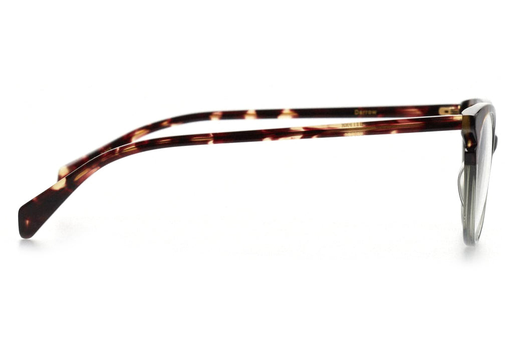 Kaleos Eyehunters - Darrow Eyeglasses Transparent Grey/Dark Brown Tortoise