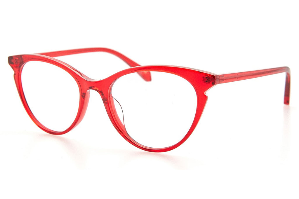 Kaleos Eyehunters - Darrow Eyeglasses Red