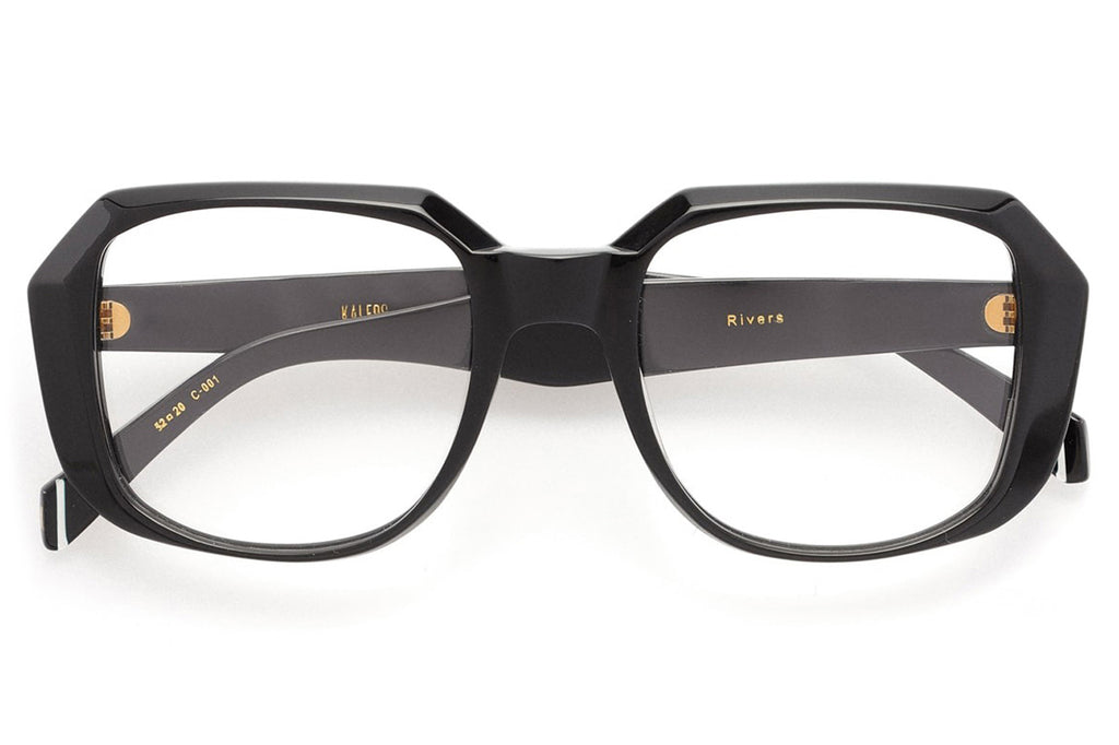 Kaleos Eyehunters - Rivers Eyeglasses Opaque Black