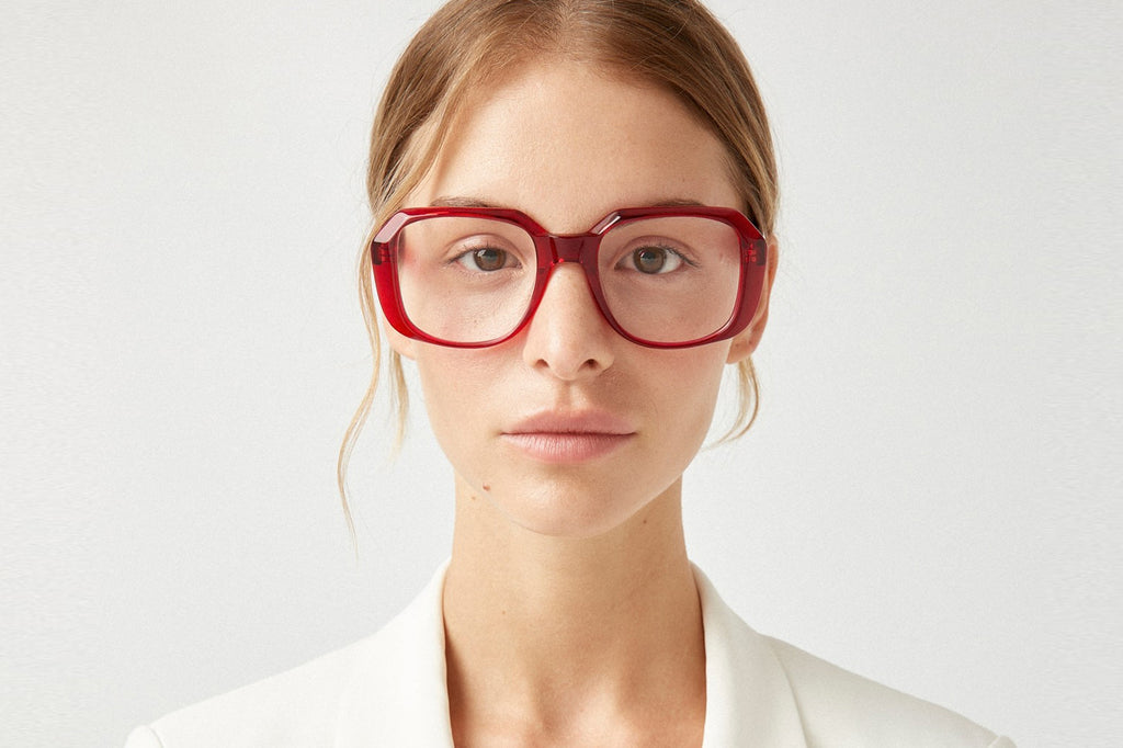 Kaleos Eyehunters - Rivers Eyeglasses Red