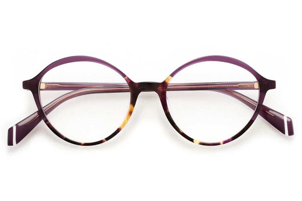 Kaleos Eyehunters - Gale Eyeglasses Purple Tortoise/Opaque Purple