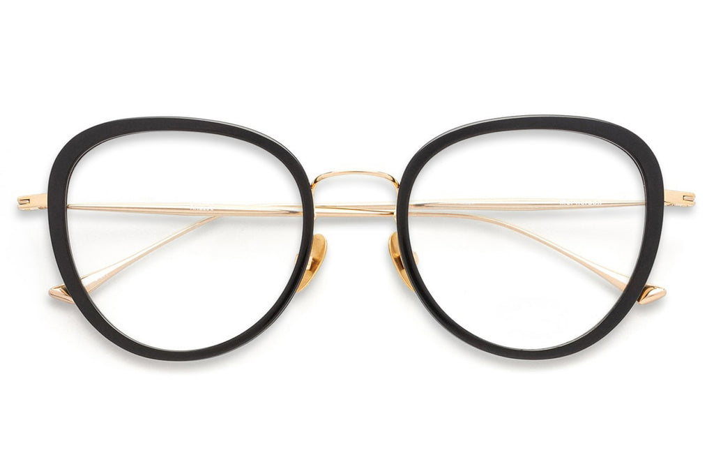 Kaleos Eyehunters - McPherson Eyeglasses Black/Gold
