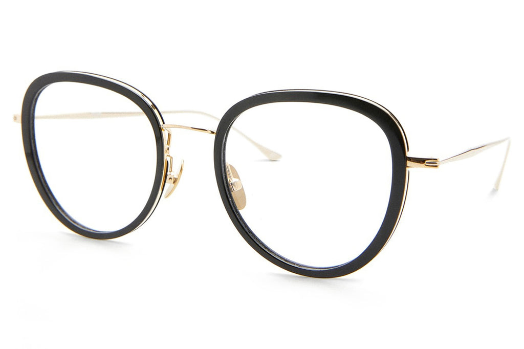 Kaleos Eyehunters - McPherson Eyeglasses Black/Gold