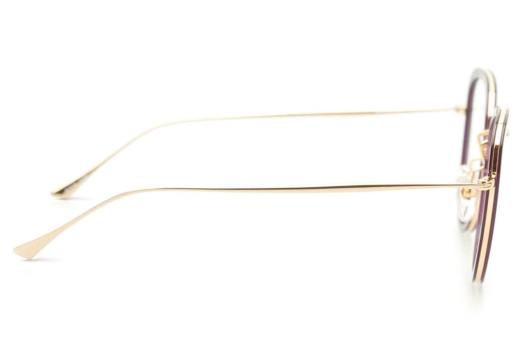 Kaleos Eyehunters - McPherson Eyeglasses Transparent Violet/Gold