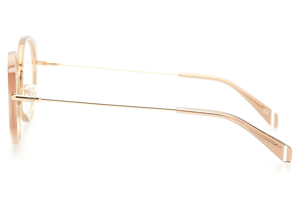 Kaleos Eyehunters - Thrombey Eyeglasses Transparent Brown/Light Brown
