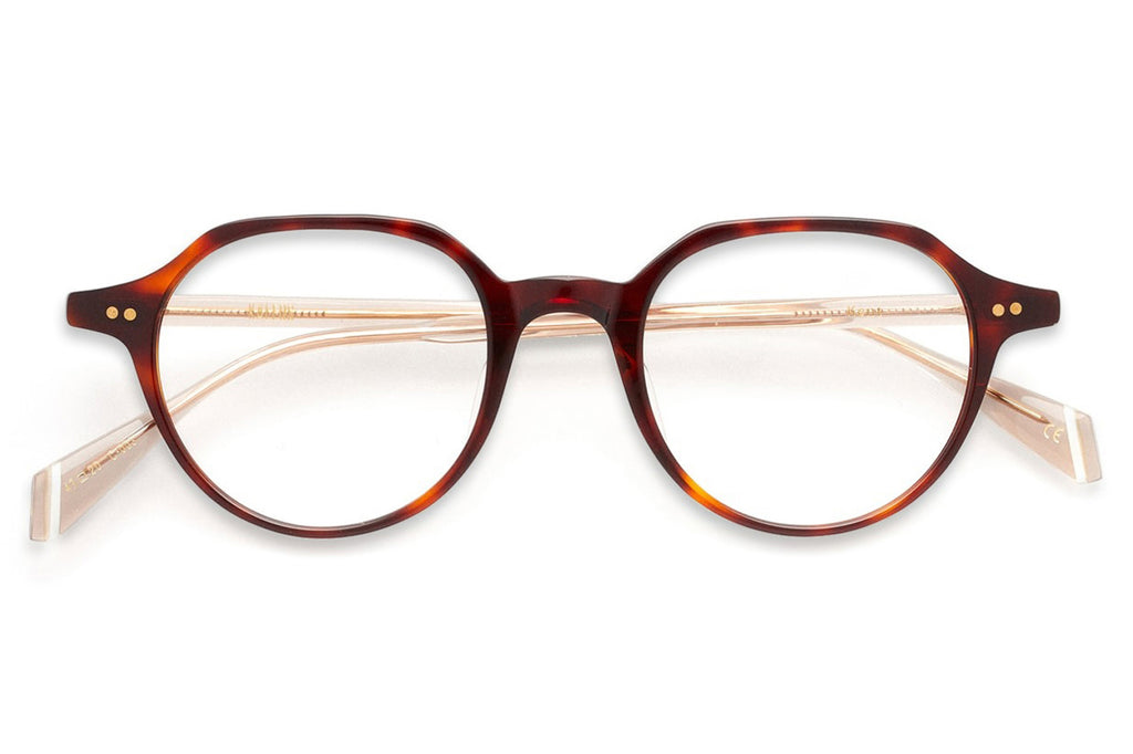 Kaleos Eyehunters - Kent Eyeglasses Dark Brown Tortoise