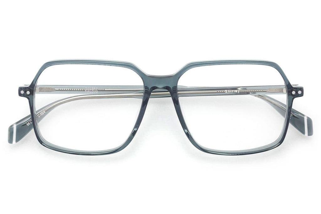Kaleos Eyehunters - Shirley Eyeglasses Transparent Grey