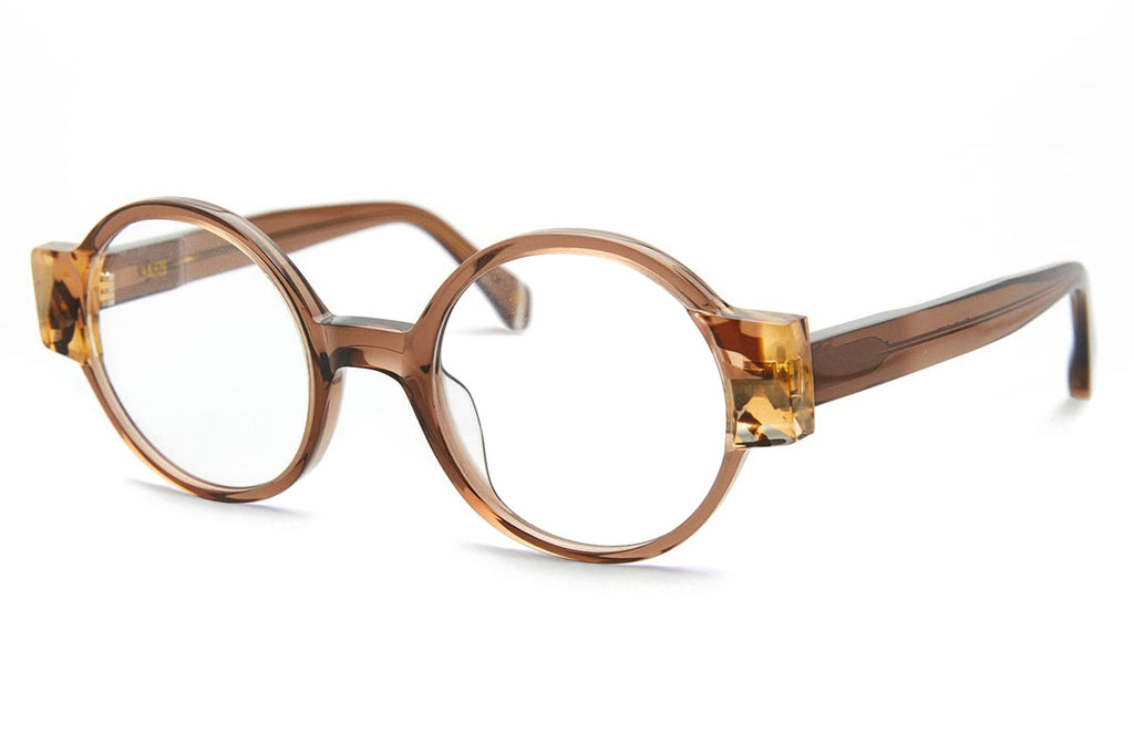 Kaleos Eyehunters - Cassen Eyeglasses Transparent Brown/Gold Tortoise