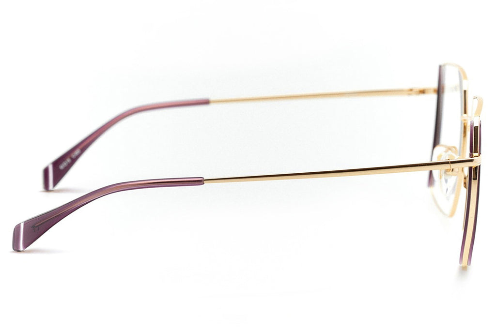 Kaleos Eyehunters - Johnson Eyeglasses Gold/Purple