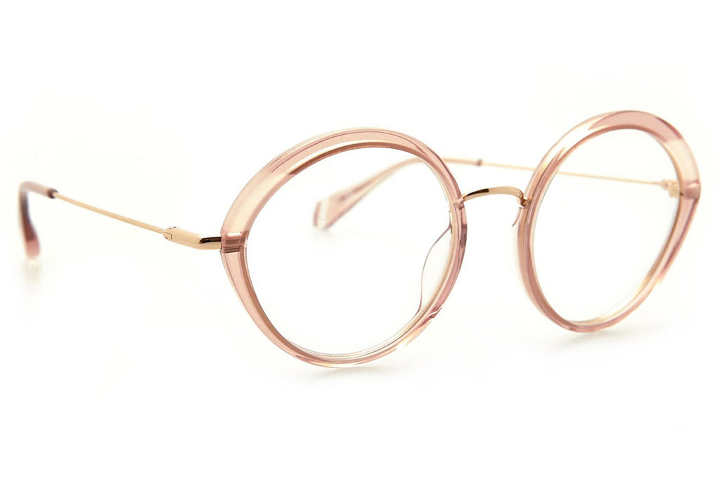 Kaleos Eyehunters - Mortemart Eyeglasses Transparent Pink