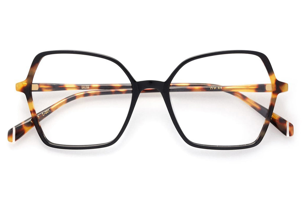 Kaleos Eyehunters - Weiss Eyeglasses Black/Brown Tortoise