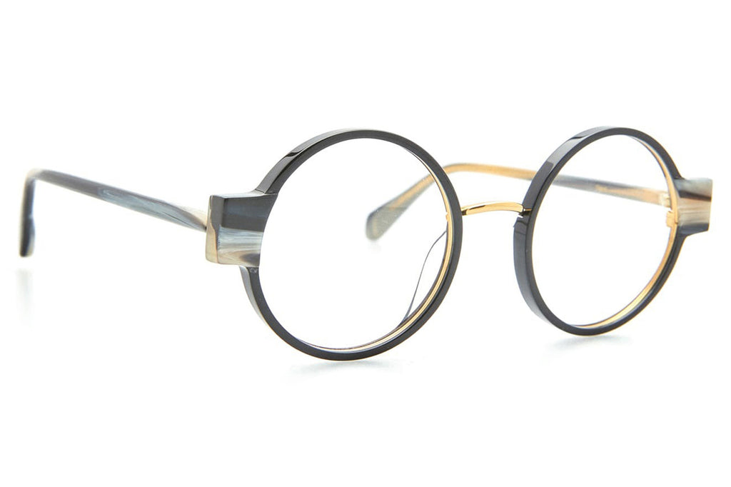 Kaleos Eyehunters - Fern Eyeglasses Kaleos Eyehunters - Fern Eyeglasses Black/Havana Horn