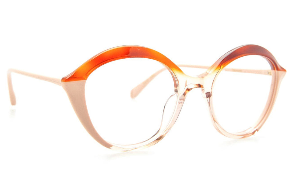 Kaleos Eyehunters - Spencer Eyeglasses Pink/Caramel