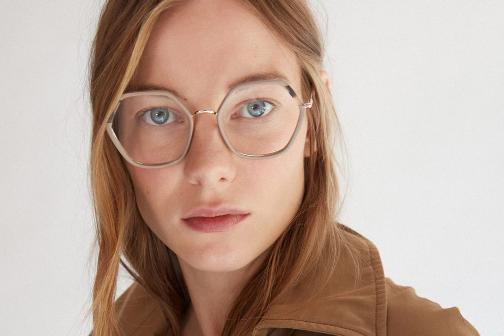 Kaleos Eyehunters - Rawlings Eyeglasses Taupe/Brown Tortoise