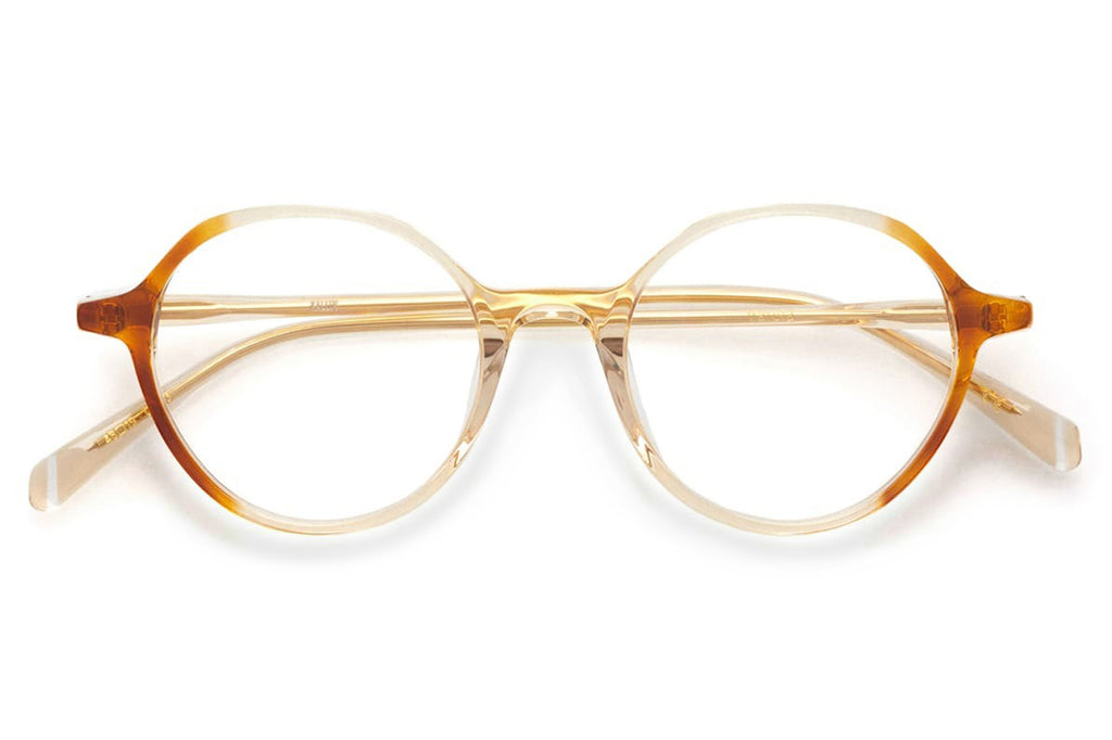 Kaleos Eyehunters - Varela Eyeglasses Clear/Transparent Caramel