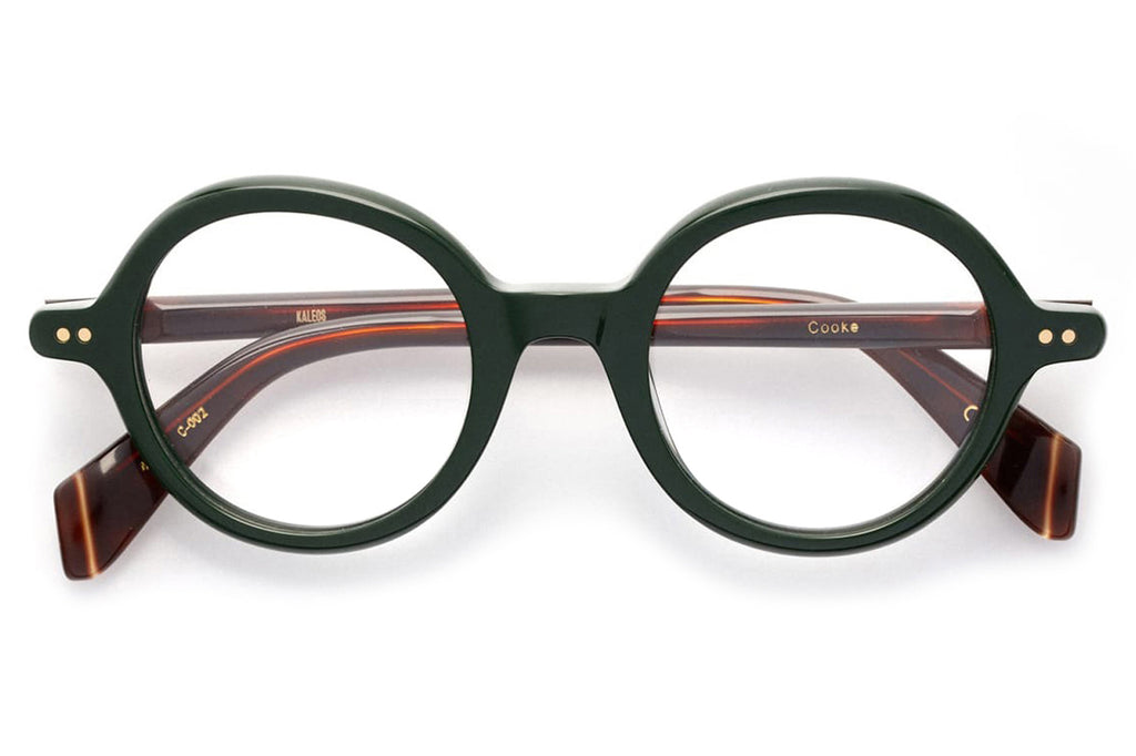 Kaleos Eyehunters - Cooke Eyeglasses Dark Green
