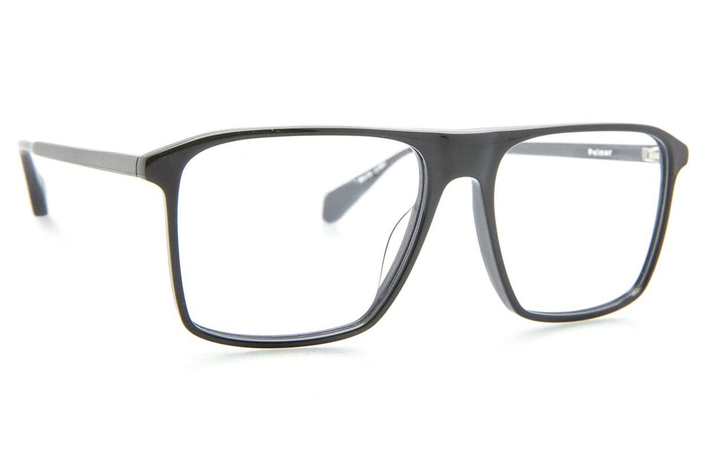 Kaleos Eyehunters - Palmer Eyeglasses Black
