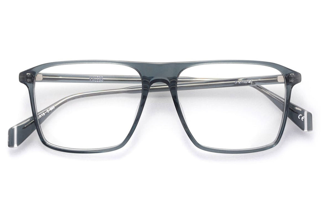 Kaleos Eyehunters - Palmer Eyeglasses Transparent Grey