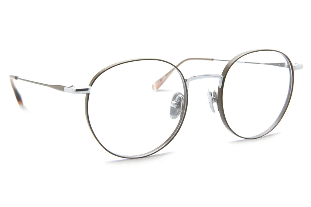 Kaleos Eyehunters - Hamilton Eyeglasses Olive/Silver