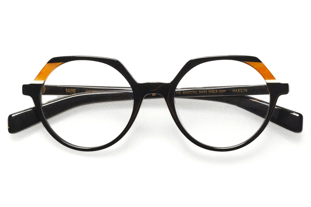 Kaleos Eyehunters - Hanson Eyeglasses Black/Honey